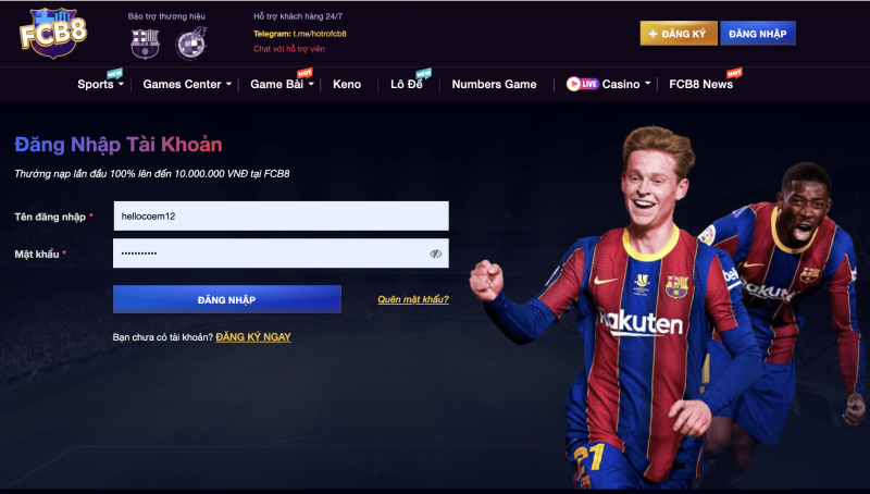 Các bước đăng nhập fc88 dễ dàng