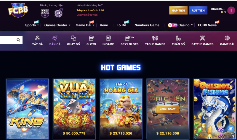 Top game bắn cá FC88 thu hút nhiều người chơi