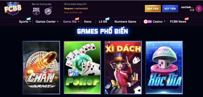 Game bài fc8 sẽ không làm bạn thất vọng