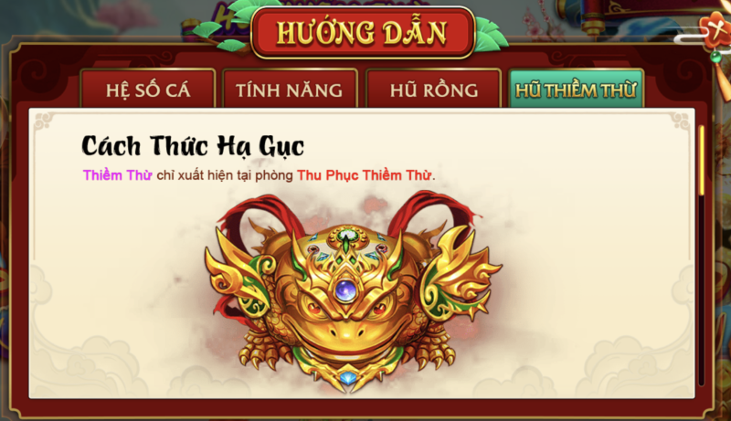 Hướng dẫn cách thức hạ gục hũ thiềm thừa