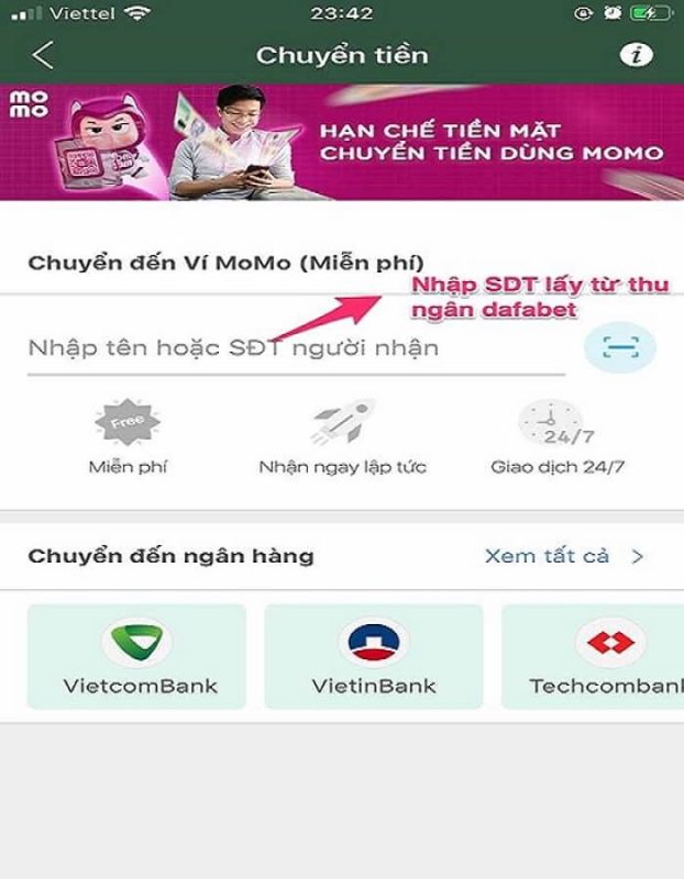 phí nạp tiền vào Dafabet là bao nhiêu
