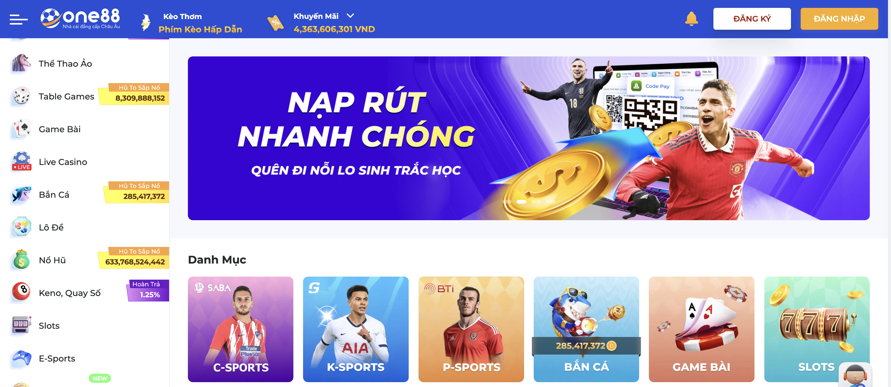 One88 - Uy tín và khuyến mãi hấp dẫn