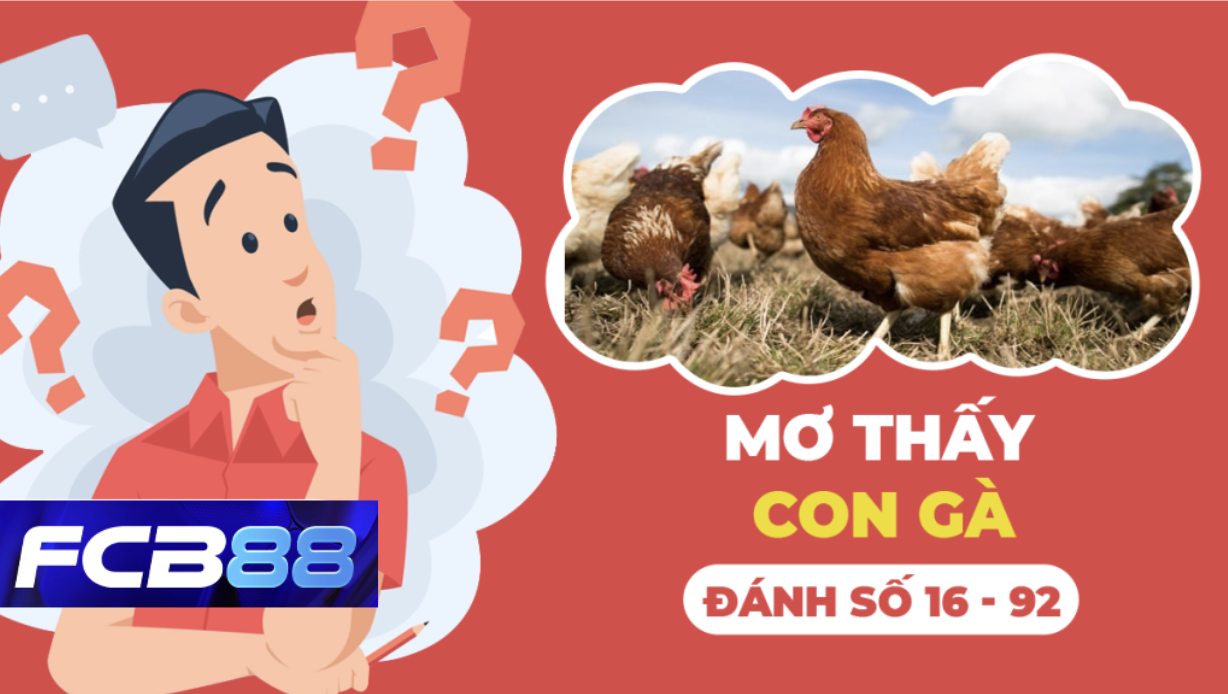Nằm mơ thấy con gà đánh đề số mấy?